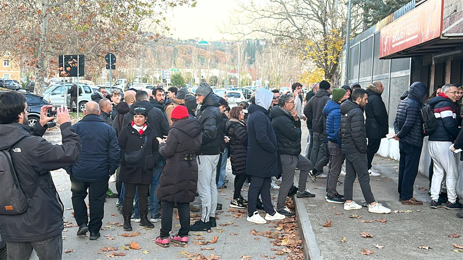 Perugia, code al botteghino del Curi per il derby con la Ternana