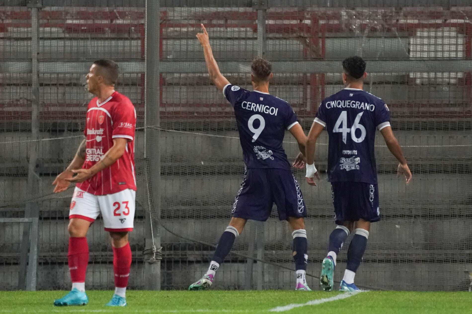 perugia-rimini 1-4 gol cernigoi