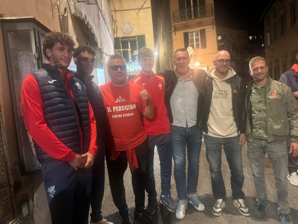 cisco borsoi marchin del ponte peruzzi giorgi borras festa il perugino