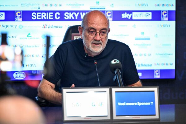 IPA87906430 - Vittorio Massi, President of US Sambenedettese during Torres vs US Sambenedettese, Italian football Serie C match in Sassari, Italy, August 29 2026