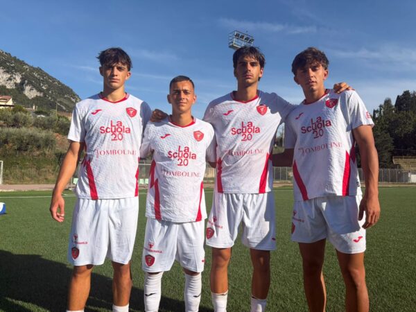 Primavera, Salernitana-Perugia (Giambarveri, Sheji, Merico, Ciani